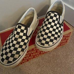 Checkered vans
